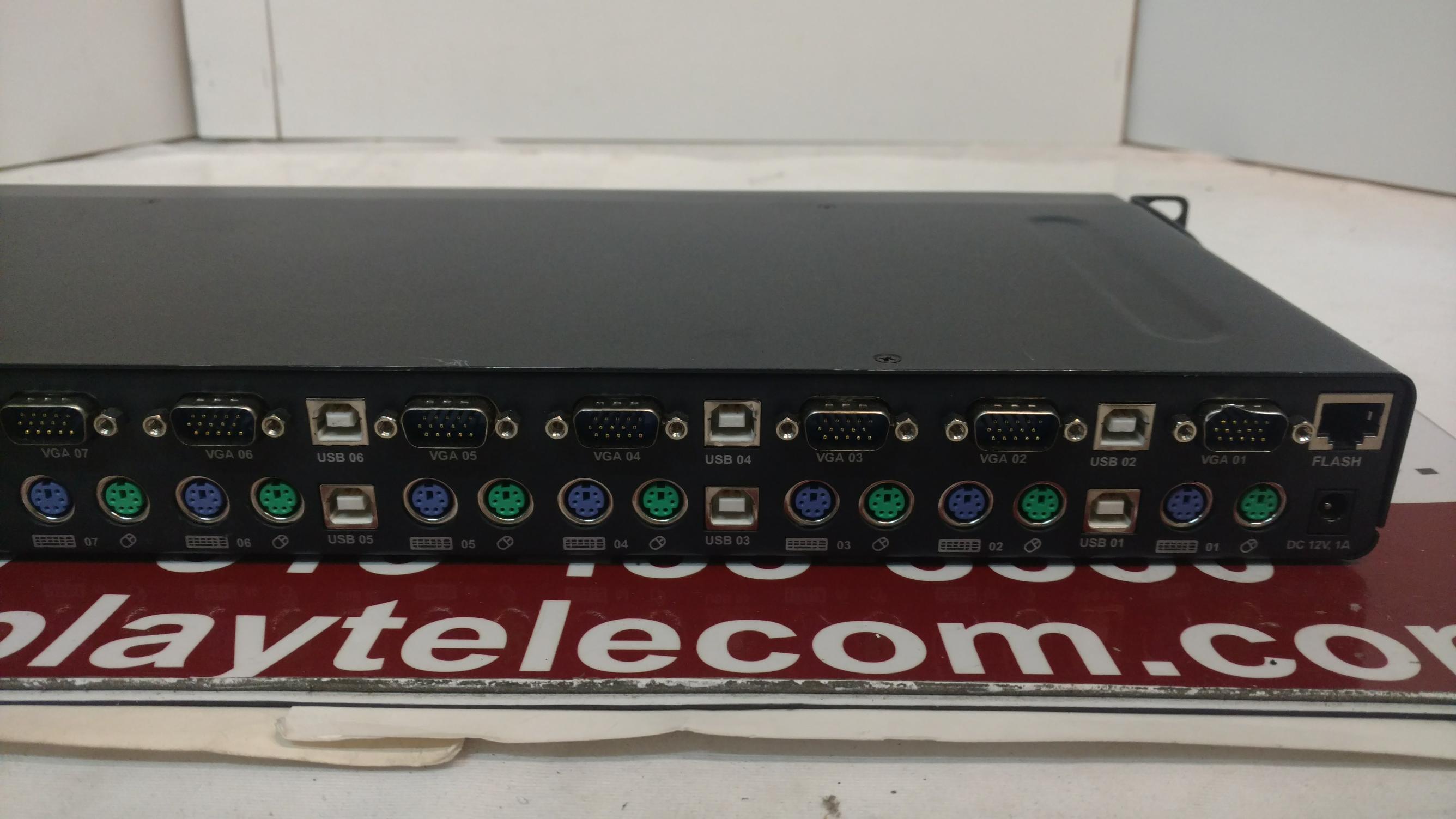 Belkin OmniView Pro2 8Port Rack Mountable KVM Switch F1DA108T no power supply 722868384930 eBay