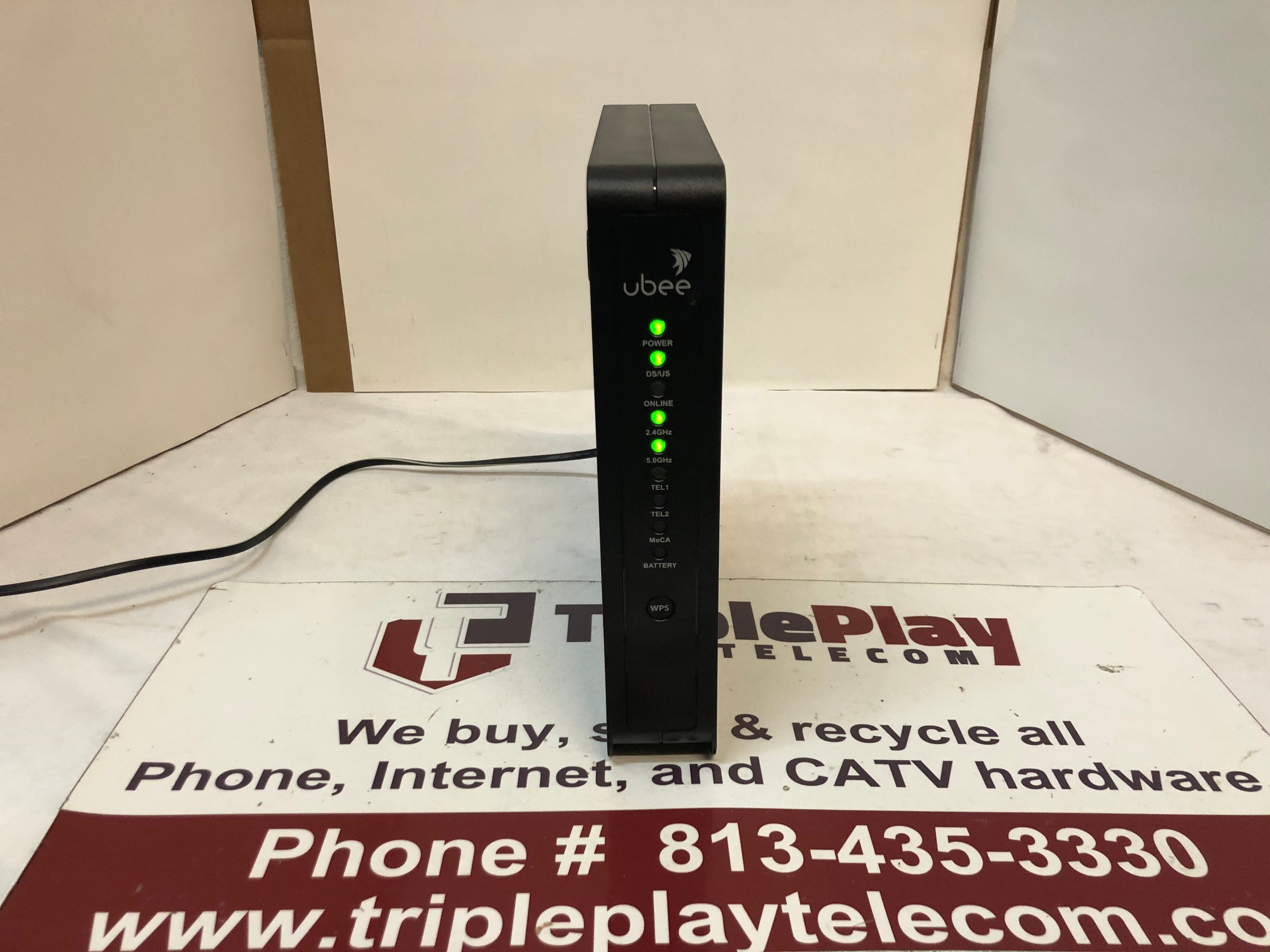 Ubee UBC1301 UBC1301AA00 Wireless Voice Gateway Modem WiFi Router eBay